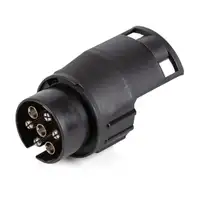 HP 28651 Adapter Kurzadapter Stecker Steckdose Anhänger Kupplung 7-polig auf 13-polig