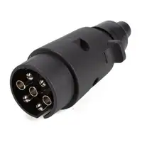 HP 28254 Anhängerkupplung Zugvorrichtung Stecker 7-polig 12V DIN 1724 ABS-Kunststoff