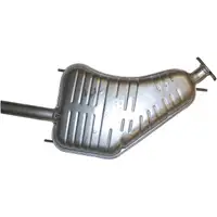 IMASAF Endschalldämpfer + Anbausatz für OPEL VECTRA B 1.6-2.2i 16V 100-147 PS