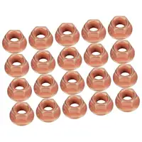 20x Mutter Auspuffkrümmer M8x1,25mm SW12 für AUDI BMW MERCEDES SEAT SKODA VW