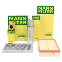 MANN Filter-Set 4-tlg VW Touareg (7L) 2.5 R5 TDI 163/174 PS