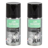 2x 150ml JLM J08012 Air Refresh Tropical Peach Klimareiniger Klimaanlagenreiniger Reinger