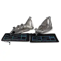 SSI Edelstahl Wärmetauscher Set für PORSCHE 911 2.0-3.0 1963-1983 links + rechts