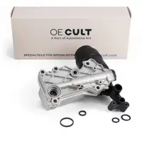 Ölkühler + Ölfiltergehäuse für MERCEDES W204 W205 W212 W222 X204 X253 OM651 6511801310