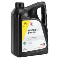 5L ORIGINAL 0W-20 Motoröl + MANN Ölfilter OPEL Adam Karl 1.0 / LPG Insignia B 1.5