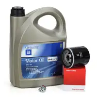 5L ORIGINAL 5W30 dexos2 Motoröl HERTH+BUSS Ölfilter OPEL Astra K Corsa E Mokka / X 1.0-1.5