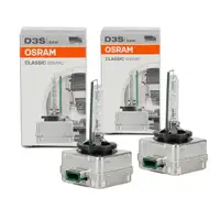 2x OSRAM Xenon Brenner Lampe CLASSIC XENARC D3S 42V 35W PK32d-5 66340CLC