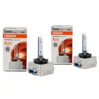 2x OSRAM 66548 Xenarc Xenon Brenner D8S ORIGINAL 42V 25W PK32d-1