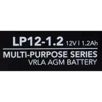 2x LANDPORT VRLA AGM Versorgungsbatterie Stützbatterie 12V 1,2Ah für MERCEDES 000000004039