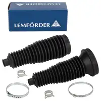 2x LEMFÖRDER Lenkmanschette AUDI A4 B8 A5 A6 C7 A7 A8 Q5 PORSCHE Macan 95B vorne