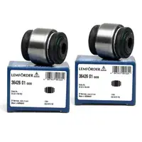 2x LEMFÖRDER Querlenkerlager BMW E81-88 F20 F21 F22 F23 E90-93 F30-34 F32-36 X1 E84 hinten