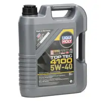 10 Liter LIQUI MOLY Motoröl Öl TOP TEC 4100 5W40 5W-40 MB 229.31 VW 505.00/01