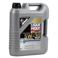 5L LIQUI MOLY SPECIAL TEC F 5W30 Motoröl + HIRSCHER Ölfilter FIAT FORD PSA VOLVO 1.4-1.6 D