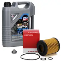 5L LIQUI MOLY Motoröl 5W30 dexos2 + H+B Ölfilter OPEL Astra G H Corsa C Meriva A 1.7 CDTI