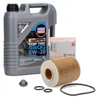 5L LIQUI MOLY Motoröl 5W30 dexos2 + MAHLE Ölfilter OPEL Astra G H Corsa C Meriva 1.7 CDTI