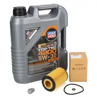 5L LIQUI MOLY TOP TEC 4200 5W30 Motoröl + ORIGINAL VAG Ölfilter 1.6/2.0 TDI 03N115562B