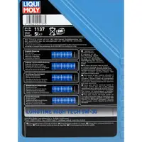 LIQUI MOLY 1137 Motoröl Öl LONGTIME HIGH TECH 5W30 5W-30 5L 5 Liter