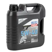 4L 4 Liter LIQUI MOLY MOTORBIKE 4T HC STREET Motoröl Öl 5W-40 5W40 JASO MA2