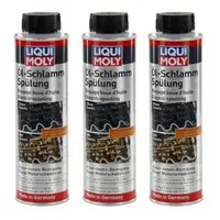 3x 300ml LIQUI MOLY Ölschlamm Spülung Motor Reiniger Motorspülung Additiv 5200