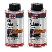 2x 125ml LIQUI MOLY Öl Additiv Öl Zusatz Oil Additiv Verschleißschutz 1011