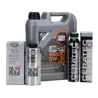 5L LIQUI MOLY Motoröl Öl TOP TEC 4200 5W30 + CeraTec Additiv + Motor Clean