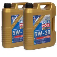 10L LIQUI MOLY 20647 Motoröl Öl 5W30 LONGLIFE III VW 504/507.00 LL04 MB 229.51