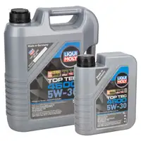 6L 6 Liter LIQUI MOLY Motoröl 5W30 TOP TEC 4600 dexos2 BMW LL-04 VW 505.00/01