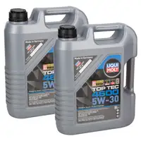 10L 10 Liter LIQUI MOLY Motoröl 5W30 TOP TEC 4600 dexos2 BMW LL-04 VW 505.00/01