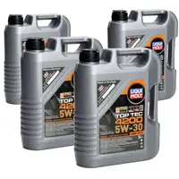 20L 20 Liter LIQUI MOLY 3707 TOP TEC 4200 5W30 Motoröl NEW GEN VW 504.00 507.00 BMW LL-04