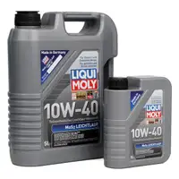 LIQUI MOLY Motoröl Öl MoS2 LEICHTLAUF 10W40 10W-40 6L 6Liter 1091 + 1092