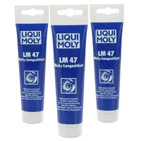 3x 100g LIQUI MOLY 3510 LM 47 + MoS2 Langzeitfett Mehrzweckfett Graphitfett