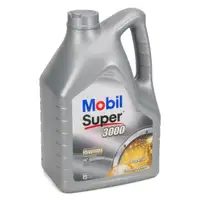 5L 5 Liter Mobil SUPER 3000 X1 Motoröl Öl 5W-40 A3/B4 VW 502/505.00 MB 229.3