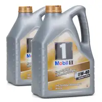 10L 10 Liter Mobil 1 FS Motoröl Öl 0W-40 0W40 MB PORSCHE A40 VW 502.00 505.00