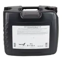 20L 20 Liter WOLF OFFICIALTECH 0W-40 C3 SP Motoröl Öl SPI SN SP MB 229.31/51/52