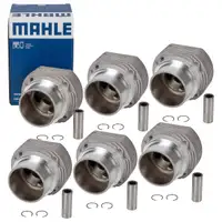 6x MAHLE 5032790 Kolben Reparatursatz PORSCHE 911 2.0 L 130/131 PS 90110390201