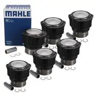 6x MAHLE 5034590 Kolben Reparatursatz PORSCHE 911 / Targa 2.2 T 125 PS 01.1970-12.1972