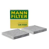 MANN CUK19004 Innenraumfilter Aktivkohlefilter Satz BMW X3 F25 X4 F26 64319312318