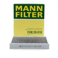 MANN CUK26010 Innenraumfilter Aktivkohle VW Polo 5 AUDI A1 8X SEAT Ibiza 4 SKODA Fabia 2 3