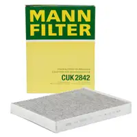 MANN CUK2842 Innenraumfilter Aktivkohlefilter AUDI Q7 PORSCHE Cayenne VW Touareg T5 T6