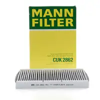 MANN CUK2862 Innenraumfilter Aktivkohle VW Golf 4 Polo 6N AUDI A3 8L1 1J0819644A