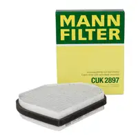 MANN CUK2897 Innenraumfilter Aktivkohle MERCEDES W202 S202 C208 A208 W210 S210 R170