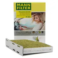 MANN FP2939 FreciousPlus Innenraumfilter VW Golf 5 6 Passat B6 B7 AUDI A3 8P Q3 8U