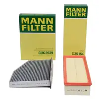 MANN Filter-Set VW Golf 5 6 Passat B6 B7 Tiguan AUDI A3 8P Q3 8U