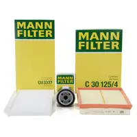 MANN Filter-Set 3-tlg OPEL Corsa C 1.4 1.8 Combo 1.6 / CNG Tigra B TwinTop 1.8