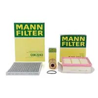 MANN Filter-Set OPEL Corsa D E 1.4/1.6 Turbo OPC 101-211 PS