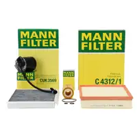 MANN Filter-Set 4-tlg MERCEDES Sprinter (906) 10-16 CDI OM651 ab 05.2009