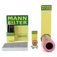 MANN Filter-Set 4-tlg MERCEDES E-Klasse W211 S211 E200CDI E220CDI 136/170PS OM646