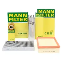 MANN Filter-Set 4-tlg VW Multivan Transporter T5 2.0 TDI 84-140 PS