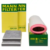 MANN Filter-Set BMW 5er E60 E61 525d 530d 163-235 PS M57