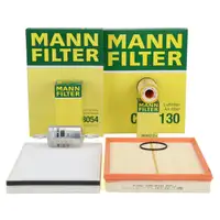 MANN Filter-Set 4-tlg OPEL Astra G 1.2 16V 1.4 ab Motor-Nr. 19MA9235 mit DELPHI-System